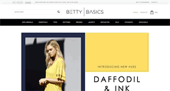 Desktop Screenshot of bettybasics.com.au